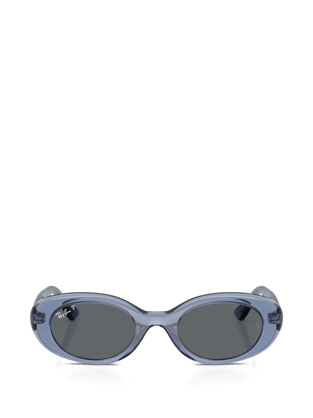RAY-BAN JUNIOR oval-frame sunglasses - Blu