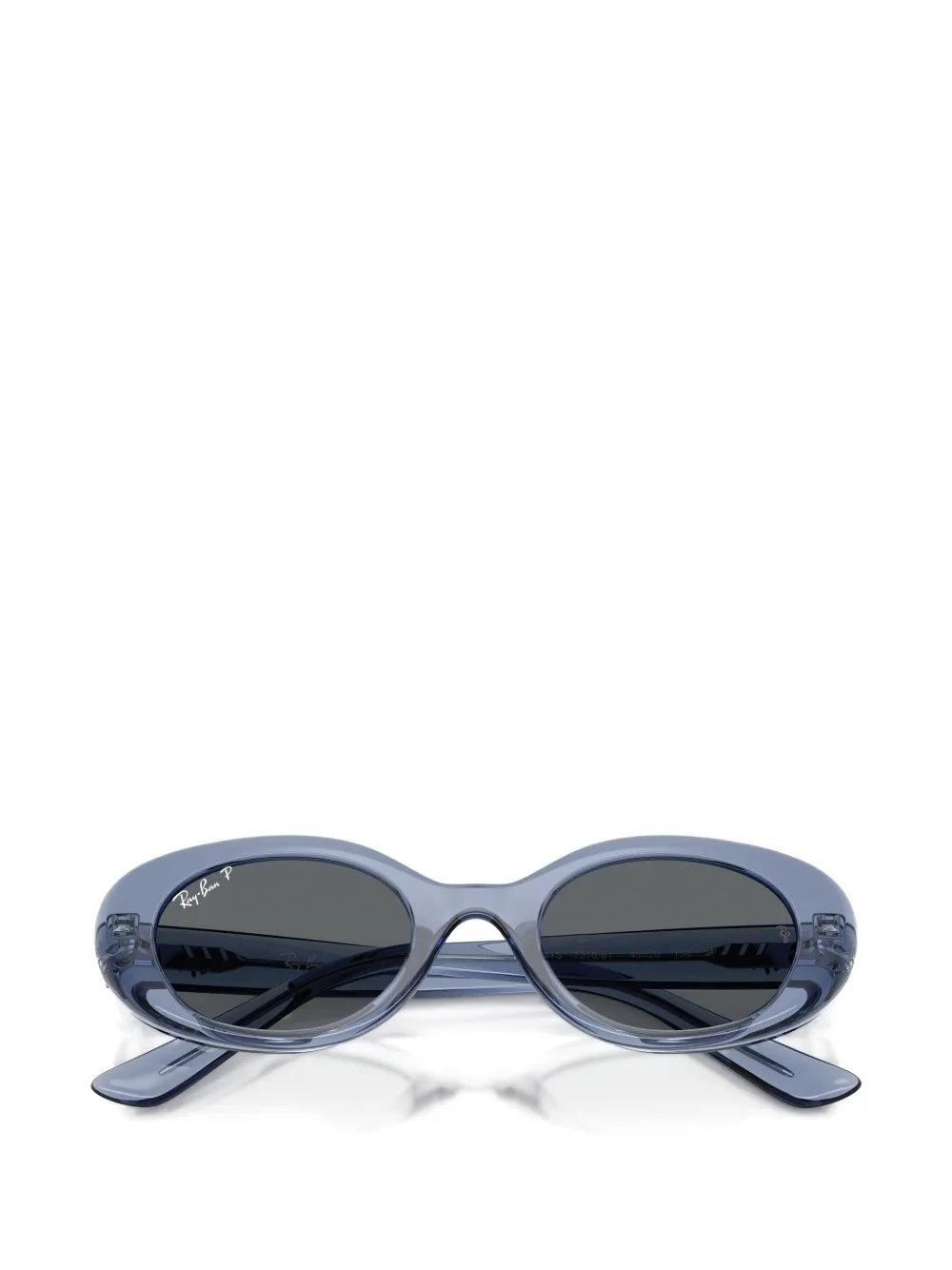 RAY-BAN JUNIOR Zonnebril met ovaal montuur Blauw