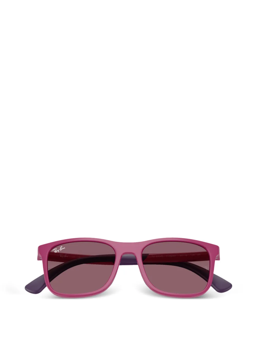 RAY-BAN JUNIOR Zonnebril met rechthoekig montuur Roze