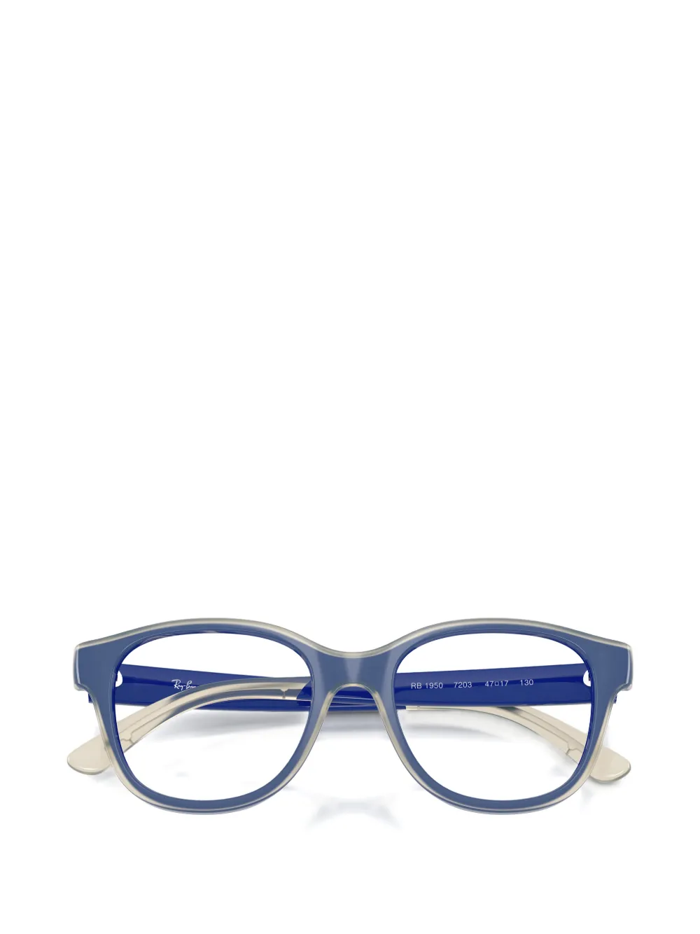 RAY-BAN JUNIOR Bril met rechthoekig montuur Blauw