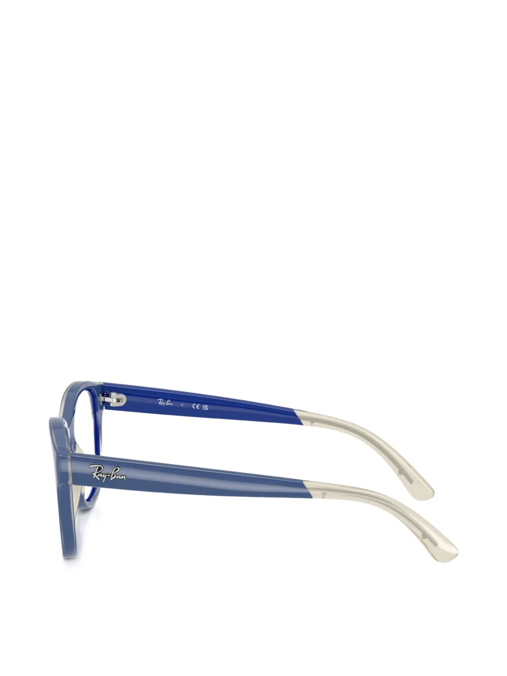 Ray-ban Junior Rectangle-frame Glasses - Bleu 