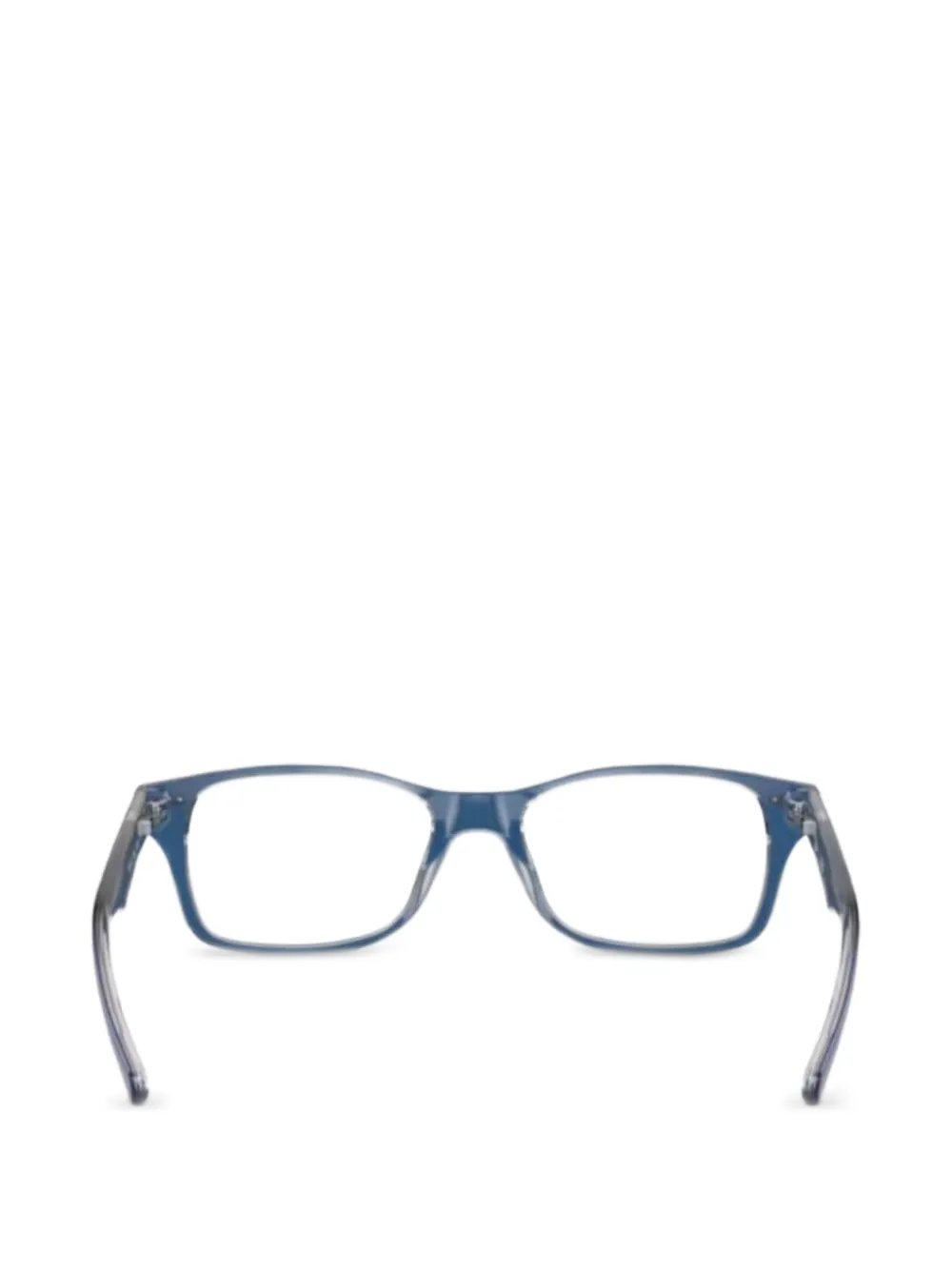  Ray-ban Junior Justin Rectangle-frame Glasses - Bleu 