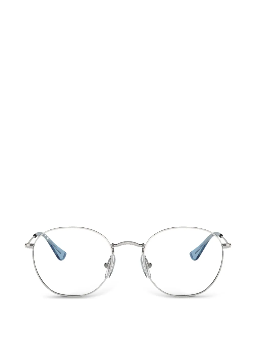 RAY-BAN JUNIOR Rob round-frame glasses - Silber