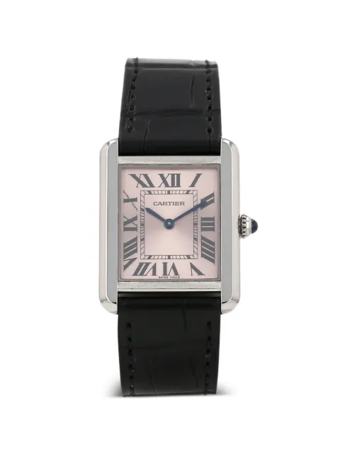 Cartier 2010s Tank Solo Armbanduhr 31 mm