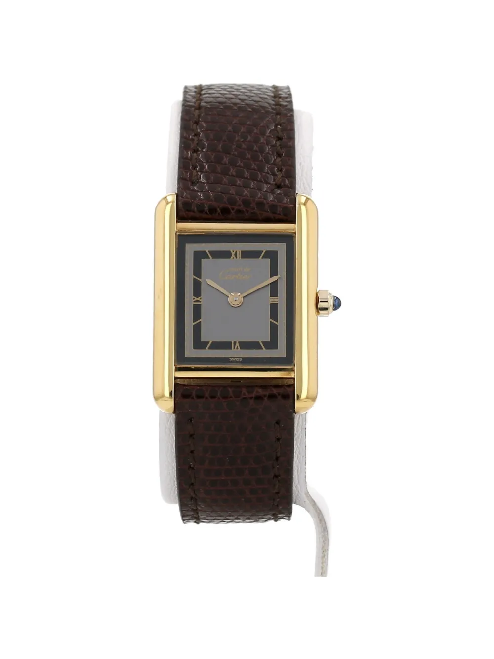 Cartier 1990s Tank Must 30mm watch - Nero