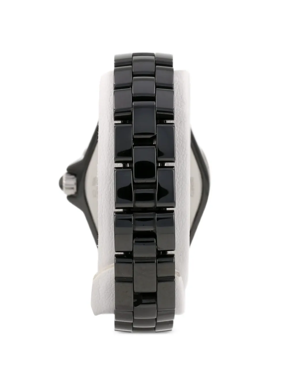 Chanel Pre-owned J12 Phantom 28mm Watch in Black, view 3