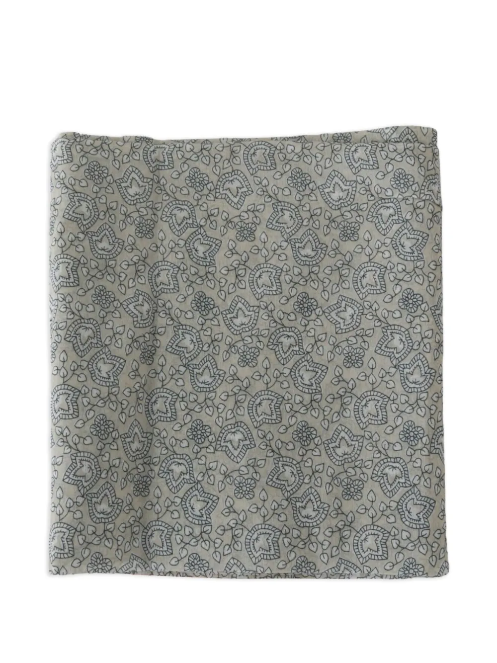 Ermanno Scervino Foulard in seta a fiori - Toni neutri