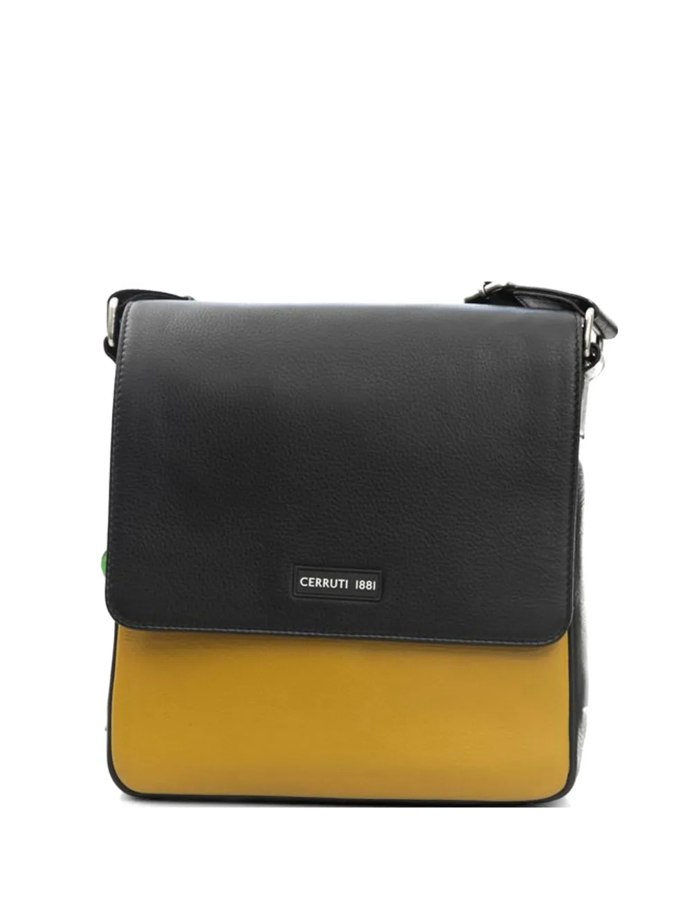 Cerruti 1881 leather messenger bag