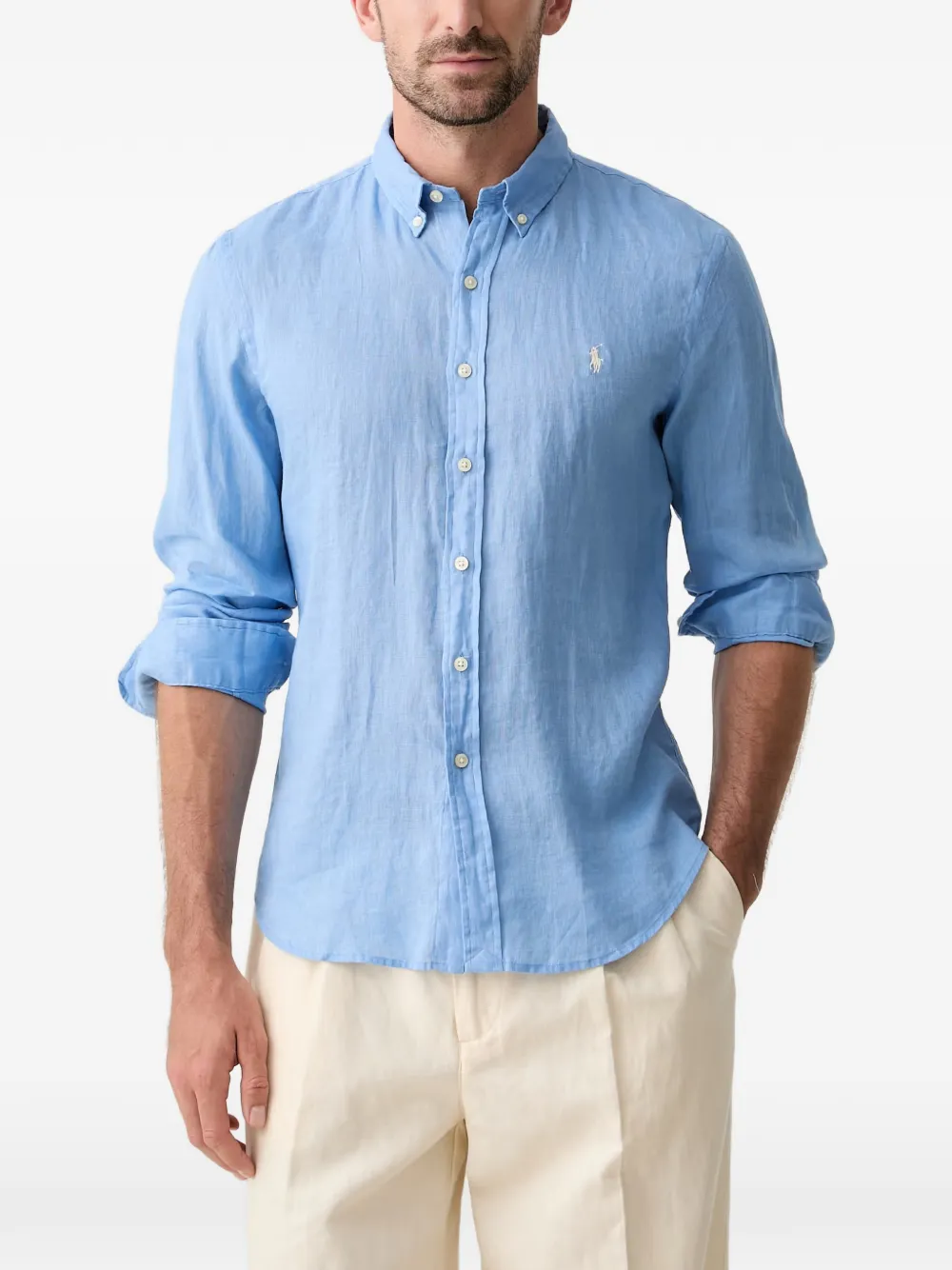 Polo Ralph Lauren button-down shirt - Blau