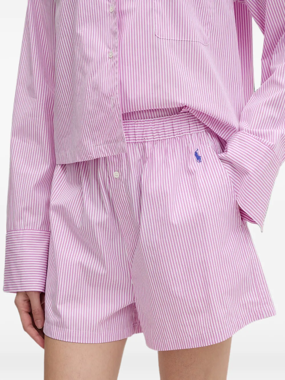Polo Ralph Lauren Gestreepte pyjama Roze