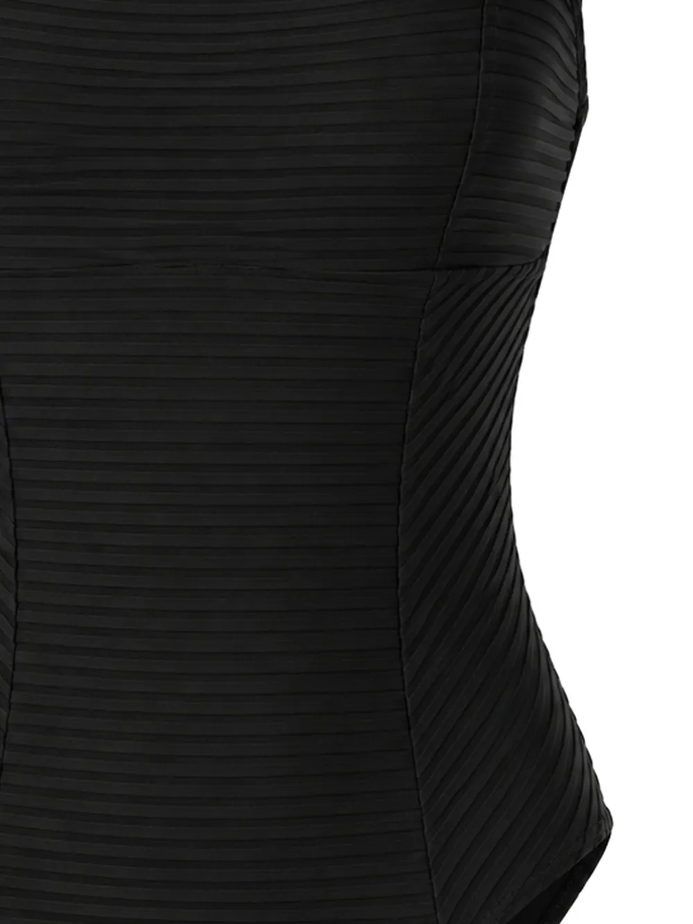Rip Curl Ribgebreid badpak met vlakken Zwart