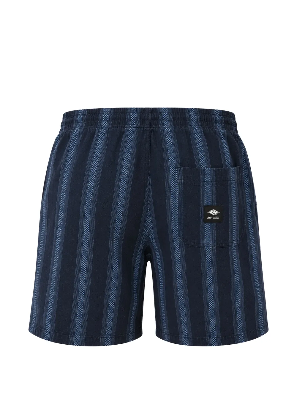  Rip Curl Bermudas Volley Classic A Rayas Verticales - Azul 