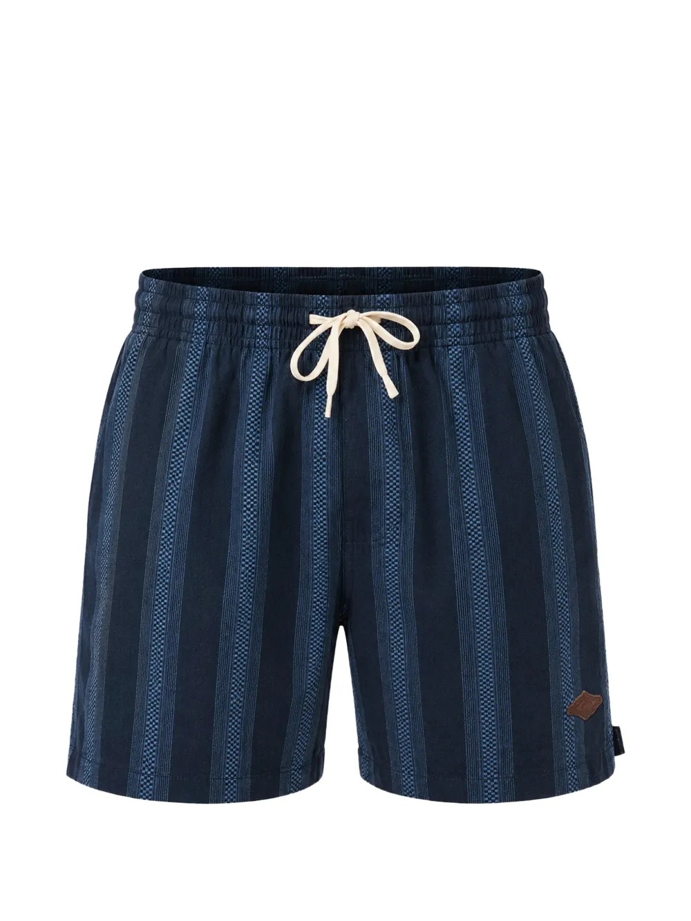 Rip Curl Volley Classic vertical-stripe drawstring shorts - Blu