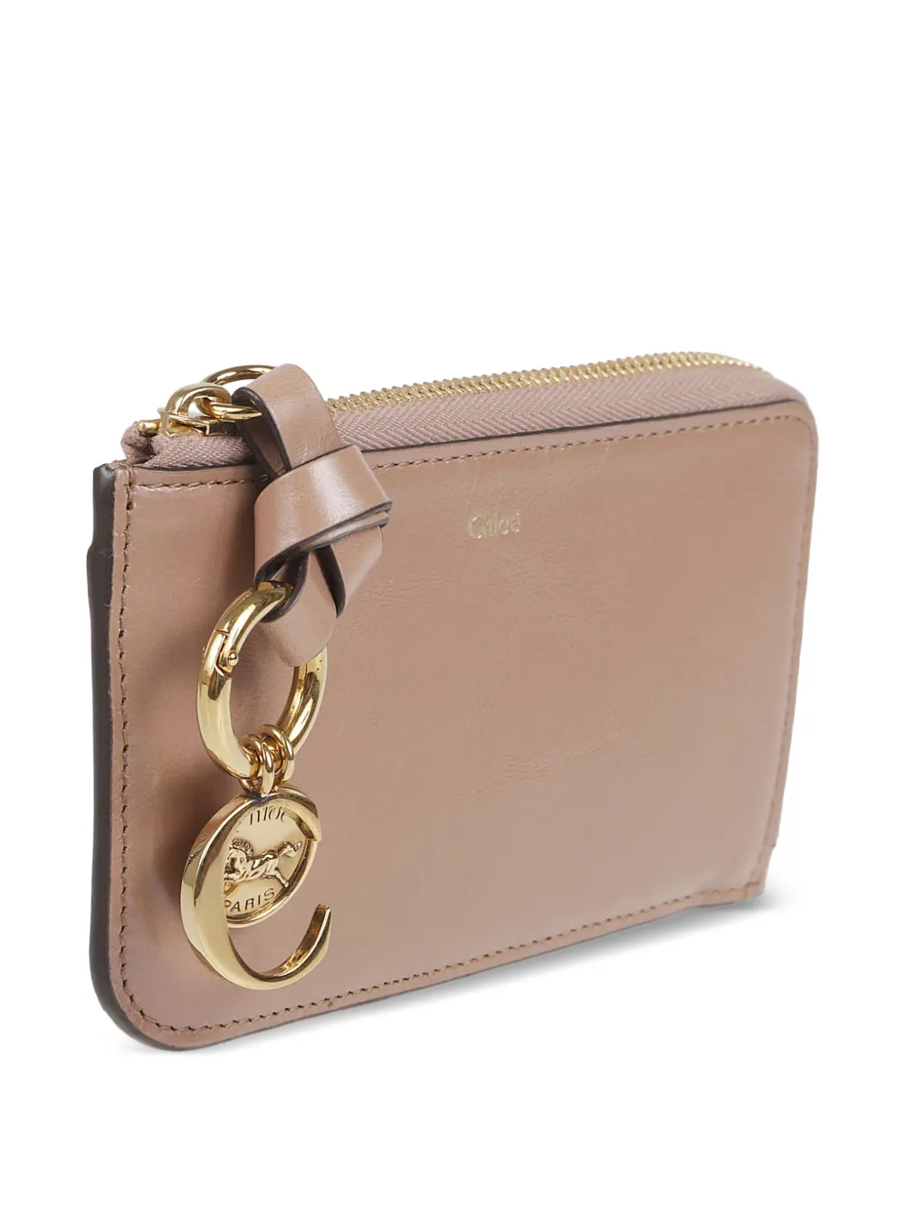 Chloé Alphabet portemonnee Beige