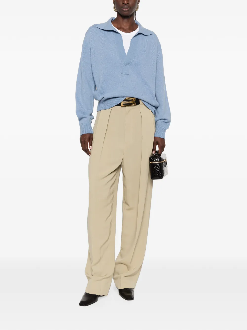 Victoria Beckham Pantalon Beige