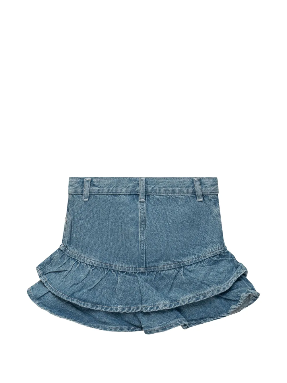 guess kids Gelaagde mini-rok met ruches Blauw
