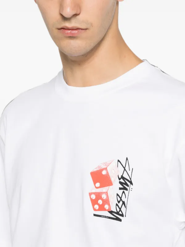 Stüssy graphic-print T-shirt | White | FARFETCH