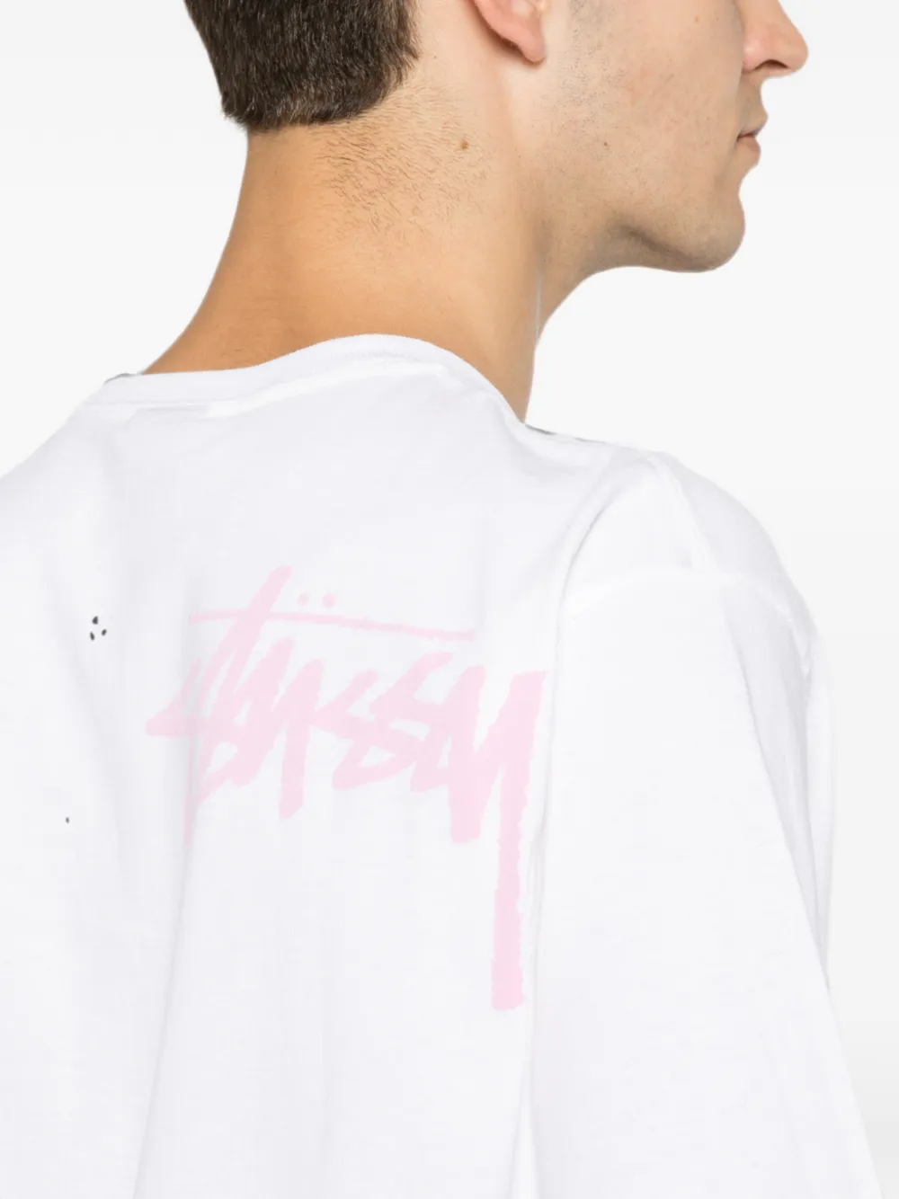 Stüssy Double Venus graphic-print T-shirt | White | FARFETCH CA