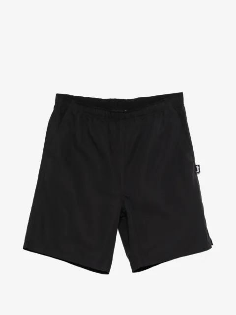 Stüssy logo-tag elasticated track shorts