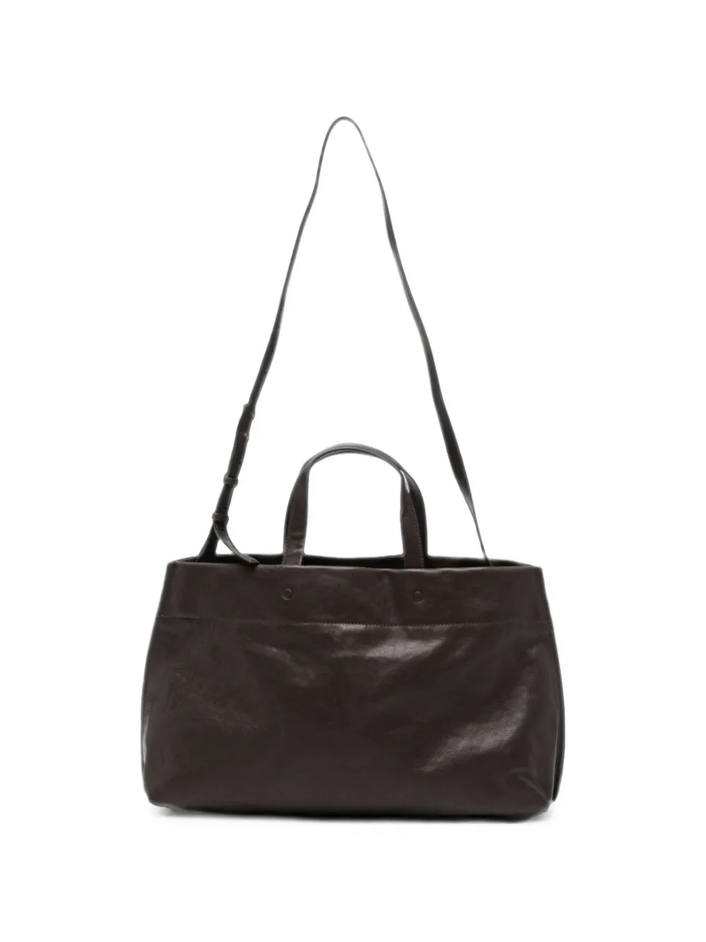 Dylan George two-way tote bag - Marrone