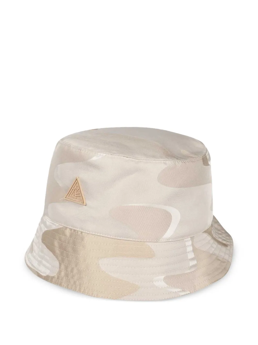 Lanvin Pre-Owned camo-print reversible bucket hat - Toni neutri