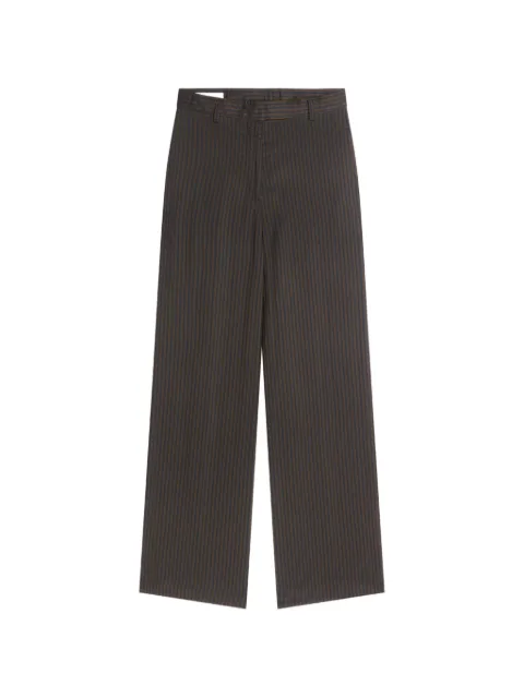 DRIES VAN NOTEN wide leg cupro pants