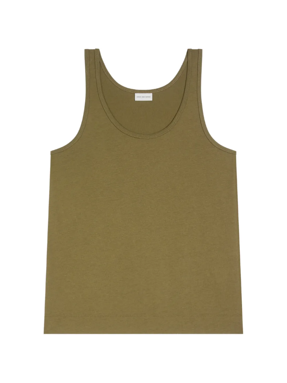 DRIES VAN NOTEN Top in cotone - Verde