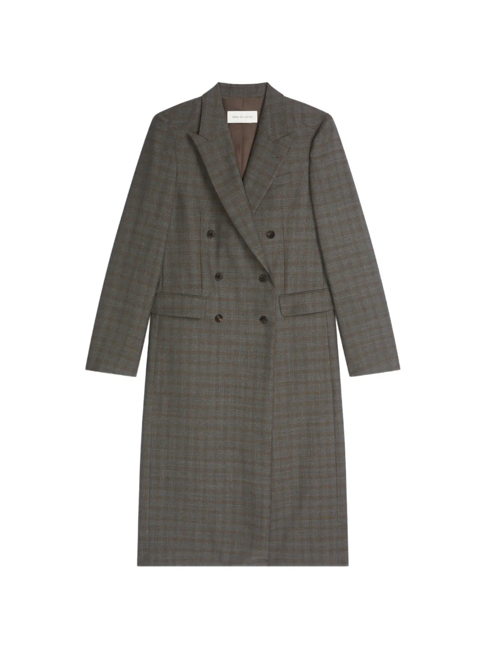 DRIES VAN NOTEN Cappotto smoking - Grigio