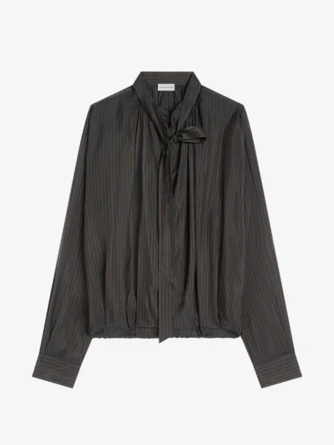 DRIES VAN NOTEN blusa con cordones