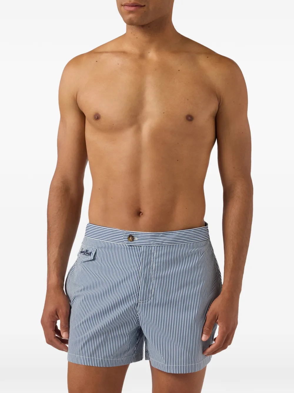 MC2 Saint Barth striped swim shorts