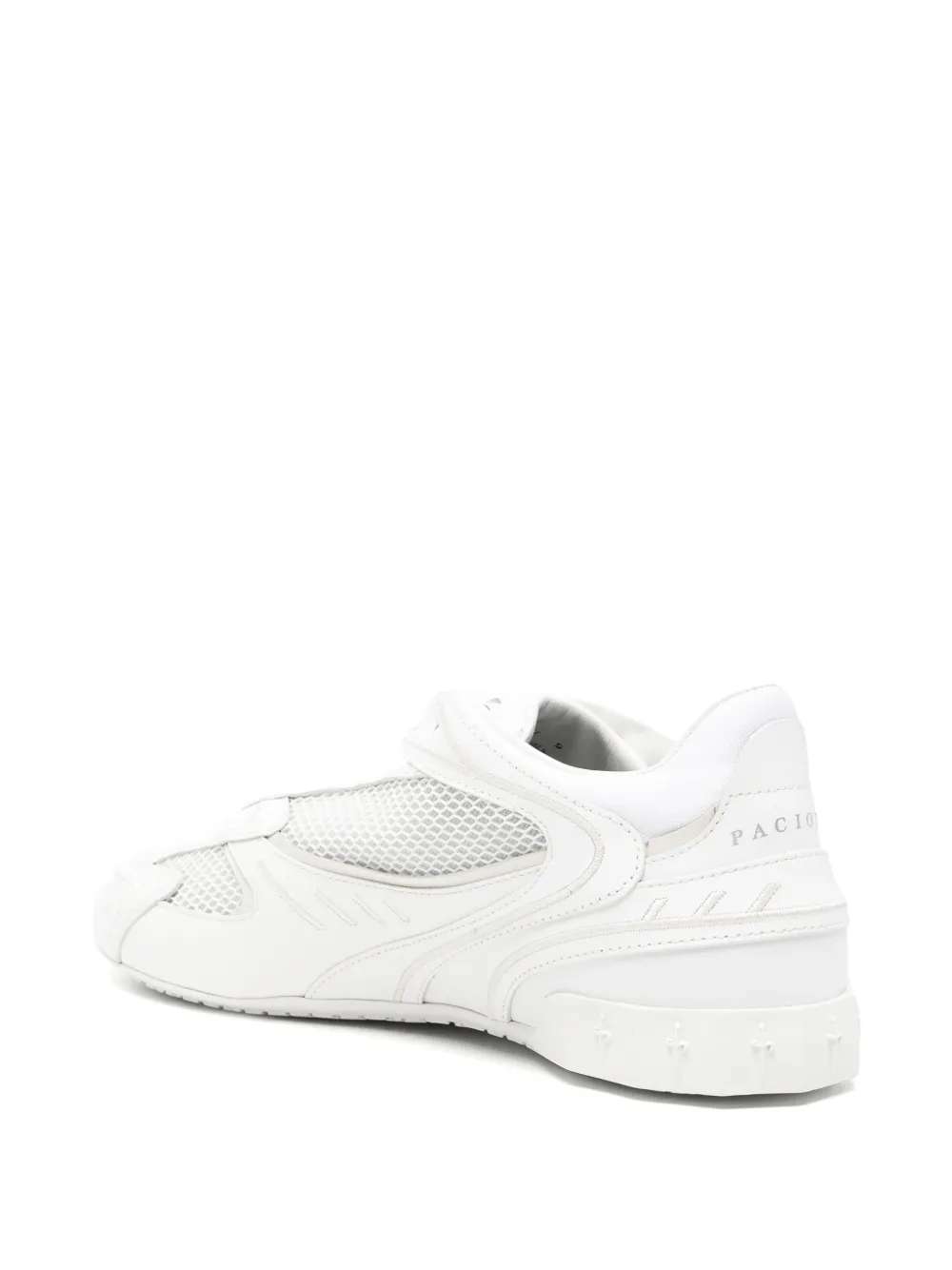 Cesare Paciotti logo-embroidered sneakers Wit
