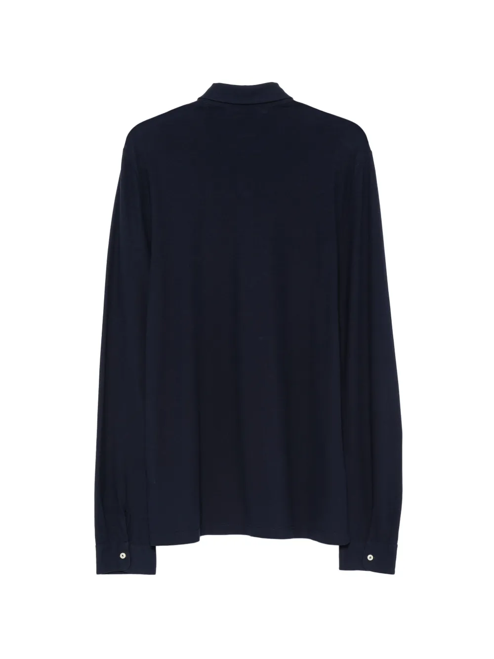 Gran Sasso Poloshirt met lange mouwen Blauw