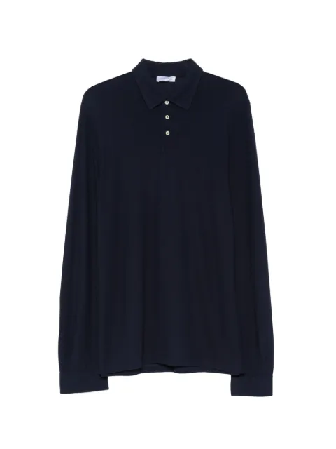 Gran Sasso long-sleeve polo shirt