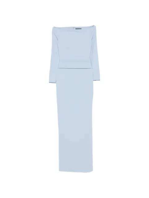 Solace London Sabina off-the-shoulder maxi dress