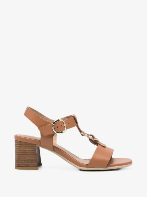 NERO GIARDINI buckle-fastening leather sandals