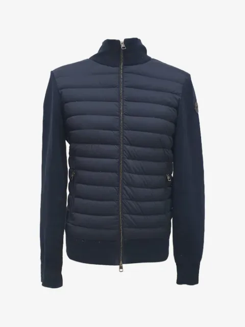 Moncler Vintage quilted zip-up cardigan