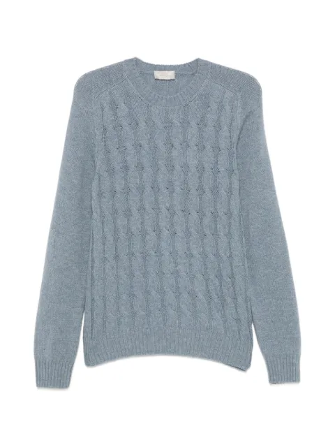 Gran Sasso cable-knit sweater