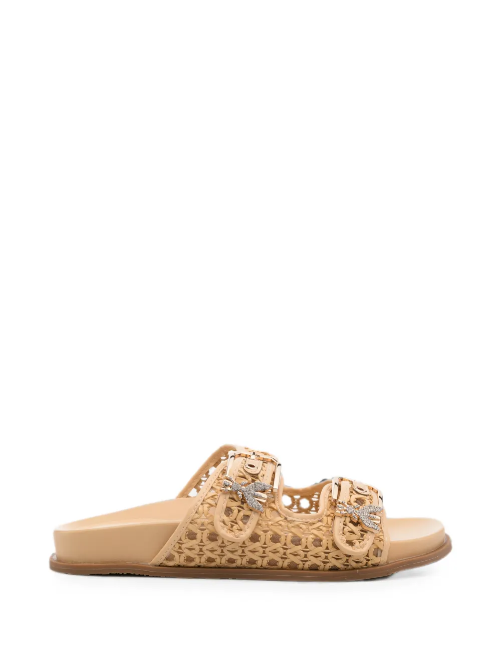 Patrizia Pepe woven sandals Beige