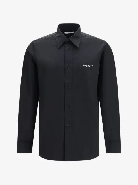 Givenchy camisa con sello de logo