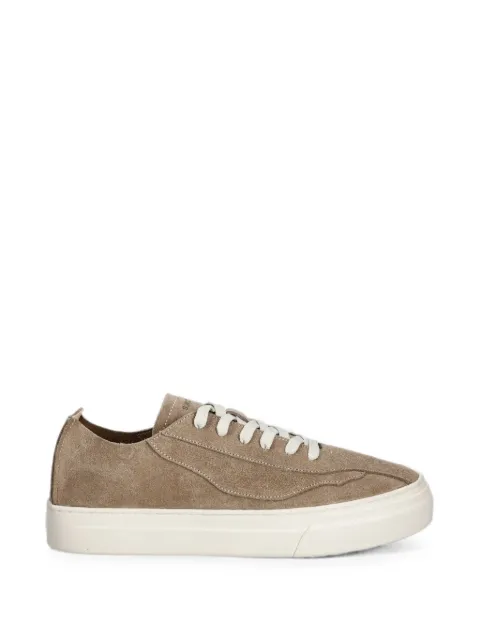 Stepney Workers Club Reverse suede panelled sneakers