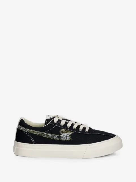 Stepney Workers Club S-Strike embroidered canvas sneakers