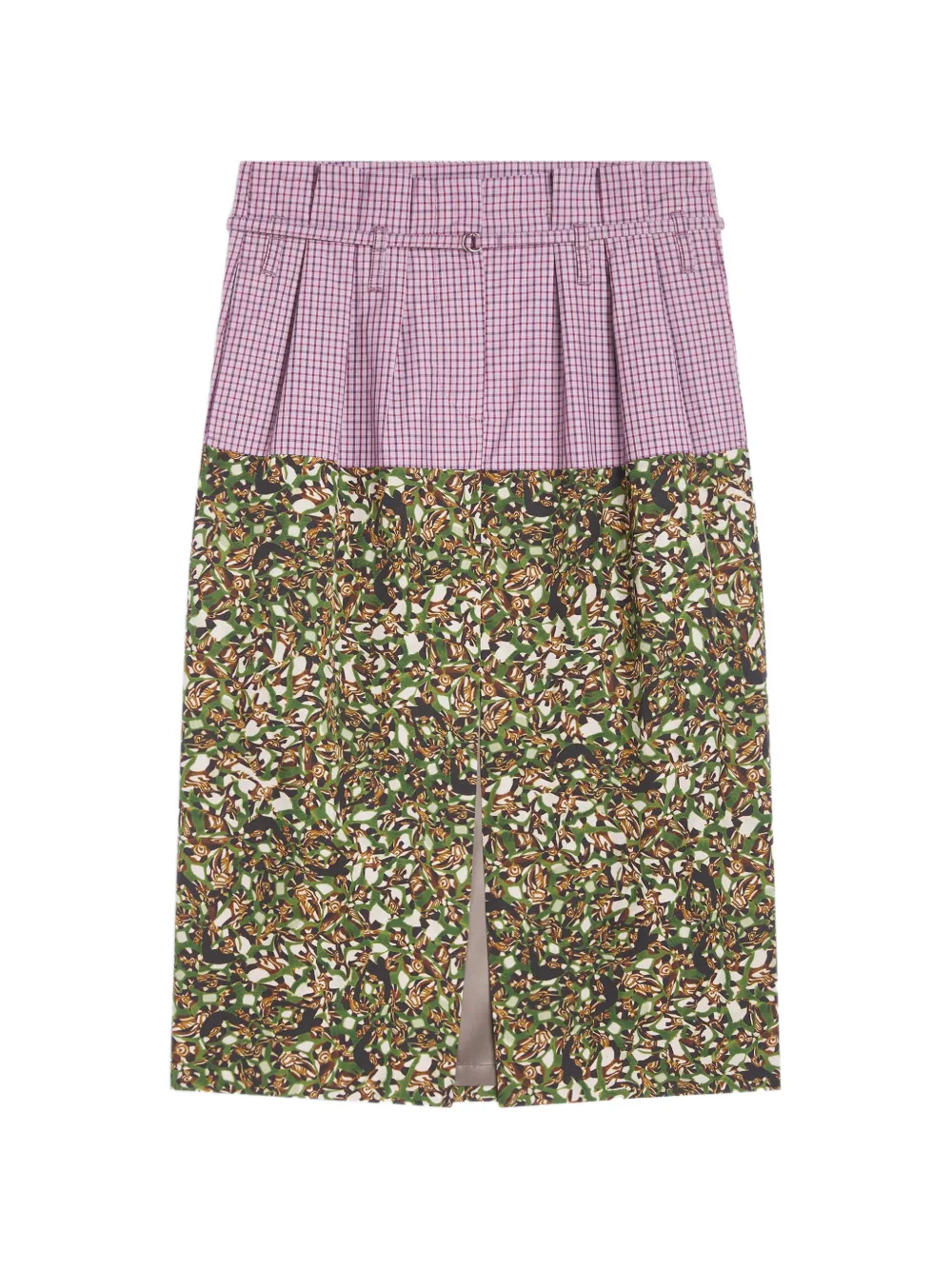 DRIES VAN NOTEN gonna con cintura - Verde