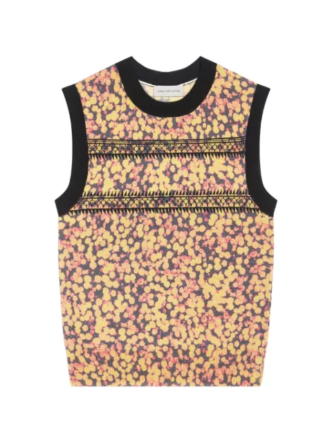 DRIES VAN NOTEN suéter estampado