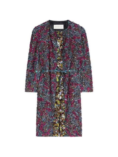 DRIES VAN NOTEN embroidered coat