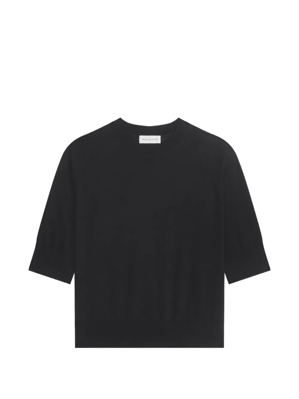 DRIES VAN NOTEN Pullover aus Merinowolle - Schwarz