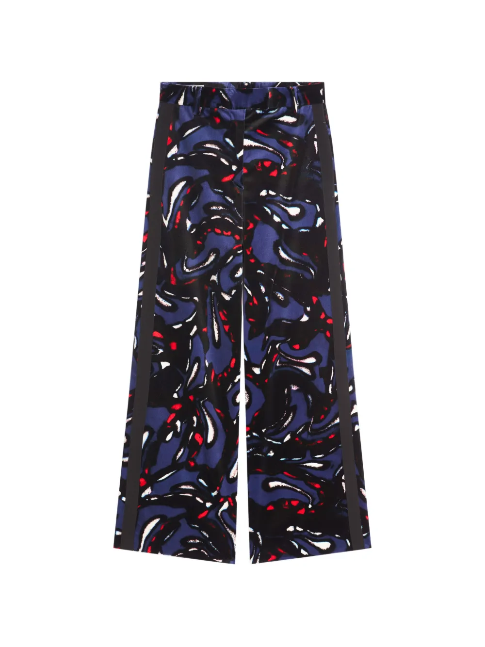 DRIES VAN NOTEN wide leg pants - Blue