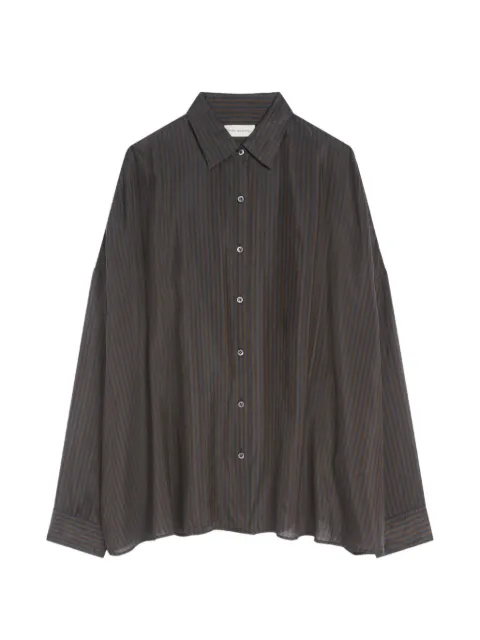 DRIES VAN NOTEN camisa Cupro Cocoon