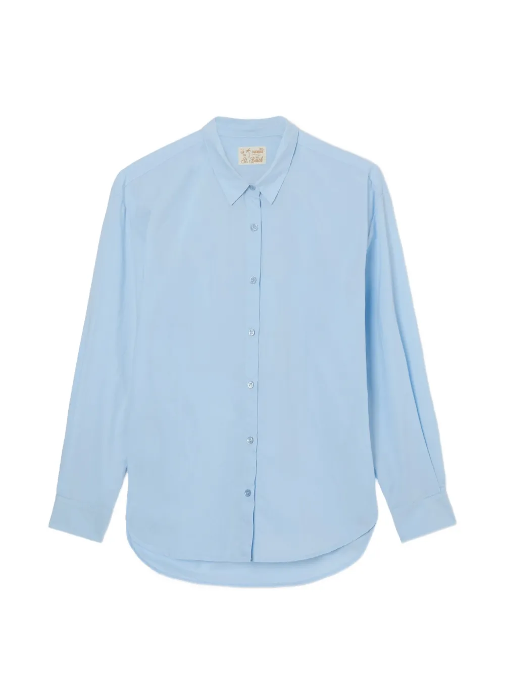 MC2 Saint Barth Brigitte poplin Hello Kitty embroidered shirt