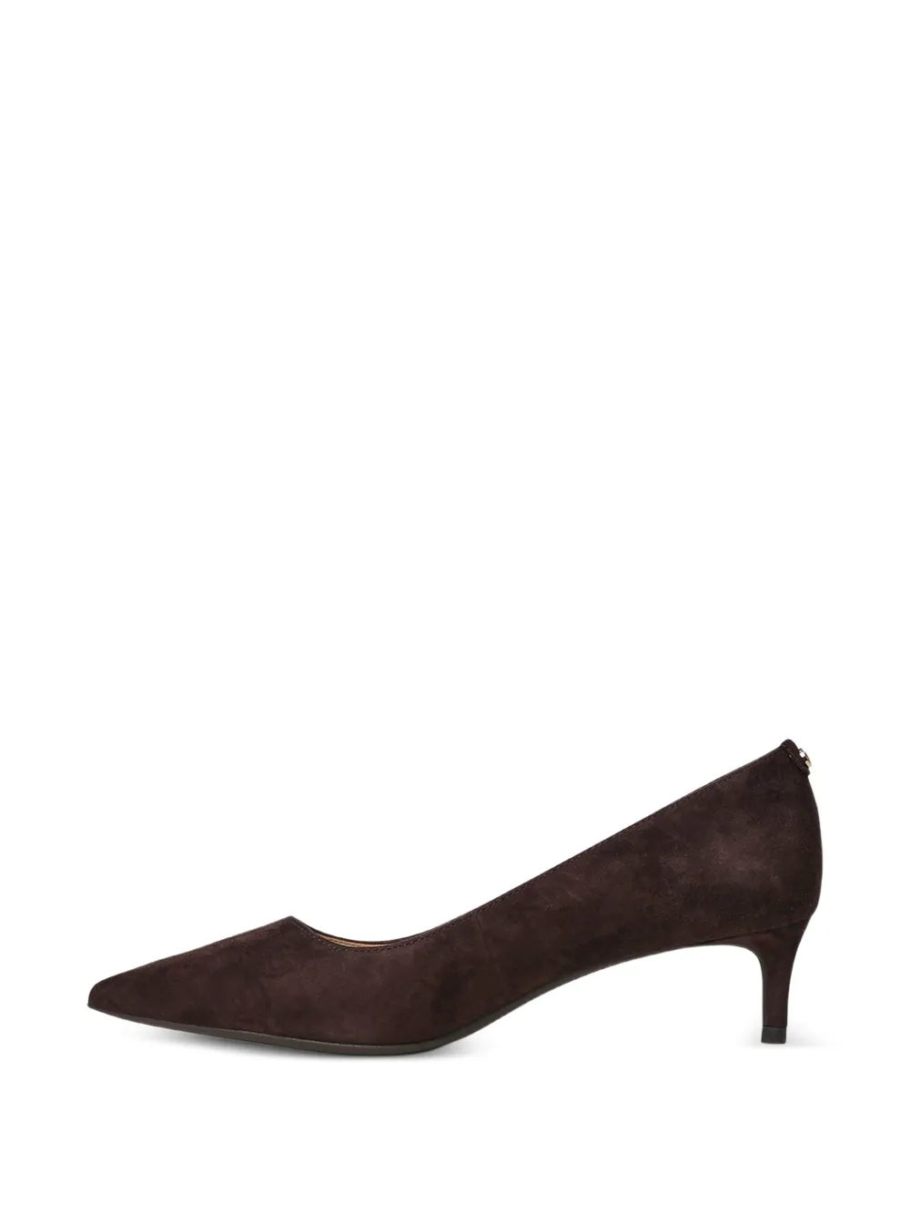 Michael Kors Alina Flex pointed-toe suede pumps Bruin