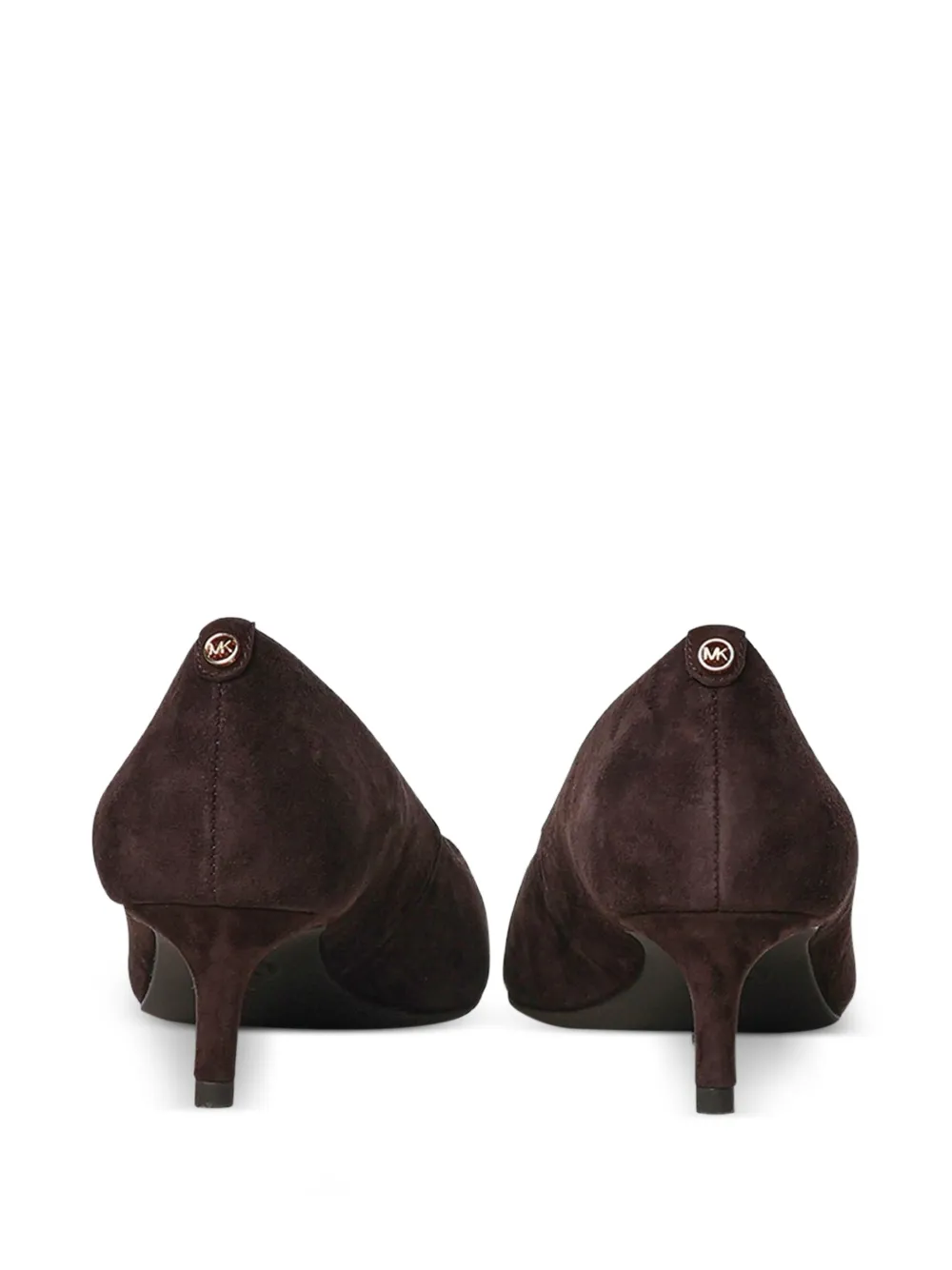 Michael Kors Alina Flex pointed-toe suede pumps Bruin
